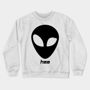 Skeptical Alien Crewneck Sweatshirt